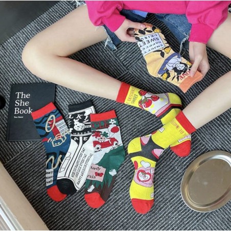 Chaussettes motif