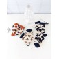 Chaussettes motif fleur