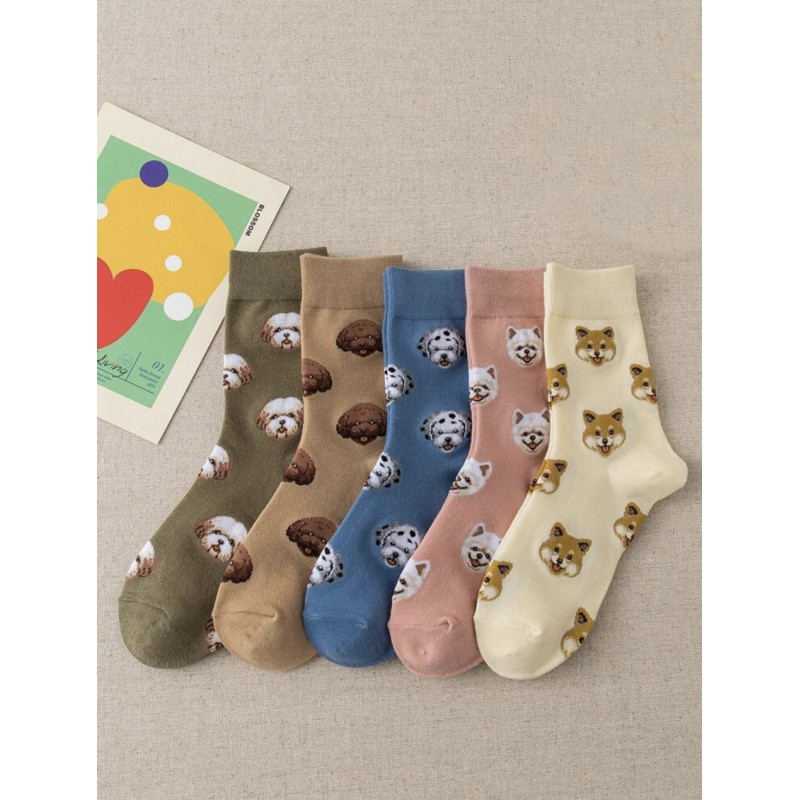 Chaussettes motif animal