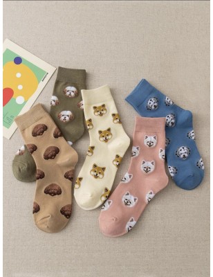 Chaussettes motif animal