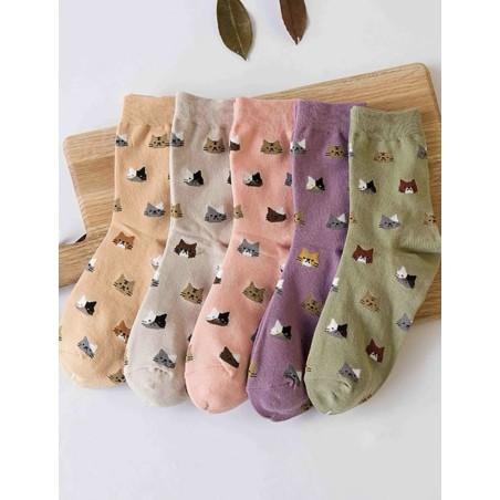 Chaussettes motif animaux