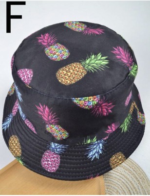 Chapeau d’été motif ananas