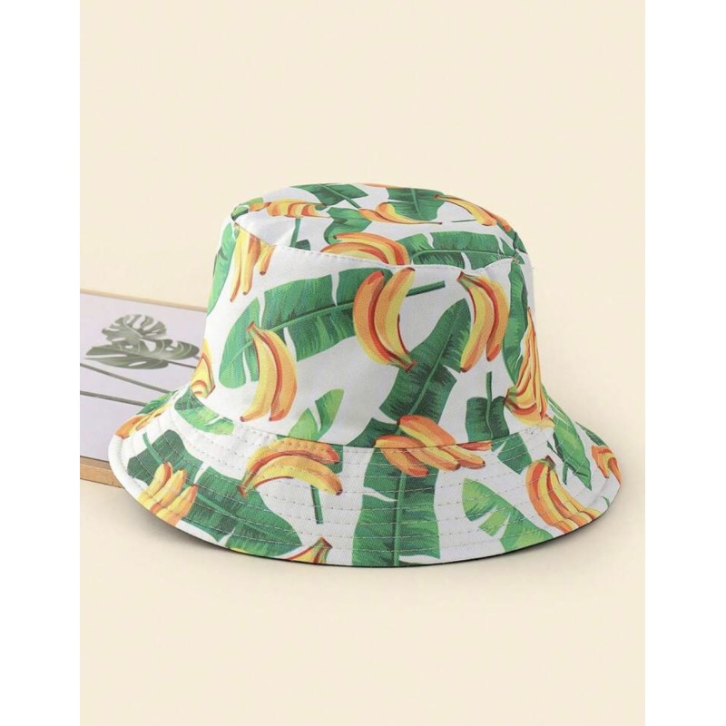 Chapeau d’été motif fruits