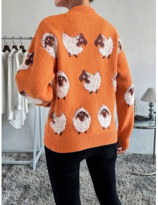 Pulls d’hiver motifs moutons