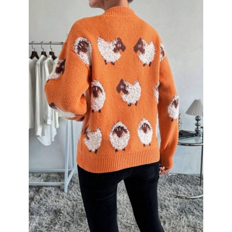 Pulls d’hiver motifs moutons