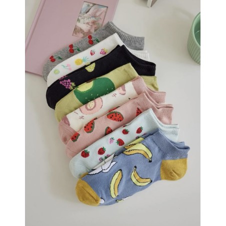 Chaussettes motif fruit