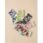 Chaussettes motif fleur