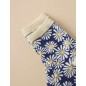 Chaussettes motif fleur