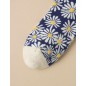 Chaussettes motif fleur