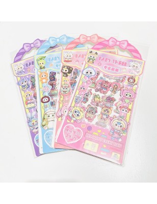Sticker baby three