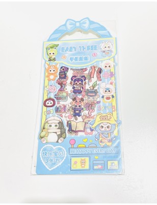 Sticker baby three