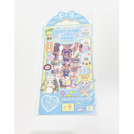 Sticker baby three