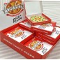 Gomme à crayon motif pizza