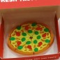 Gomme à crayon motif pizza