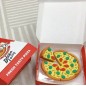 Gomme à crayon motif pizza