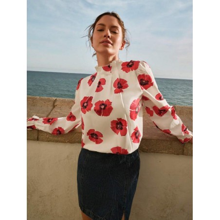 Blouse fleurs