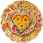 Random 10 pièce sticker pizza