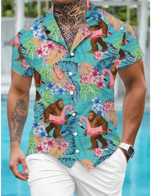 Chemise motif pour homme