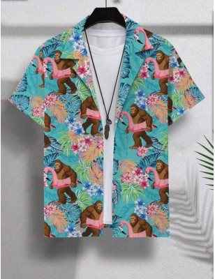Chemise motif pour homme