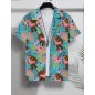 Chemise motif pour homme
