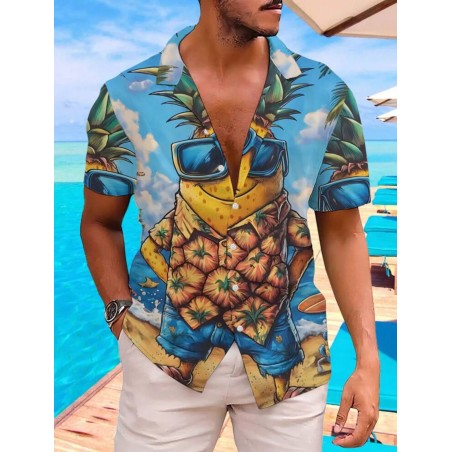 Chemise motifs pour homme