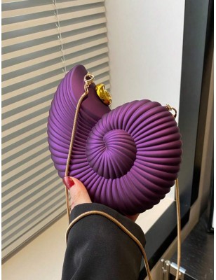 Sac à soirée motif escargot