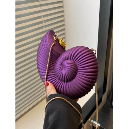 Sac à soirée motif escargot